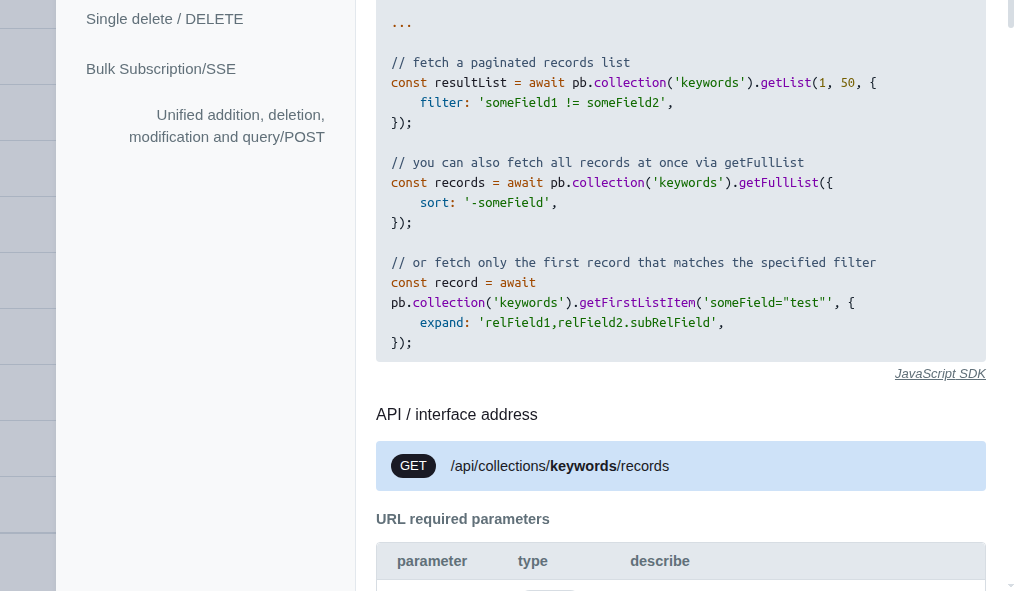 Data APIs